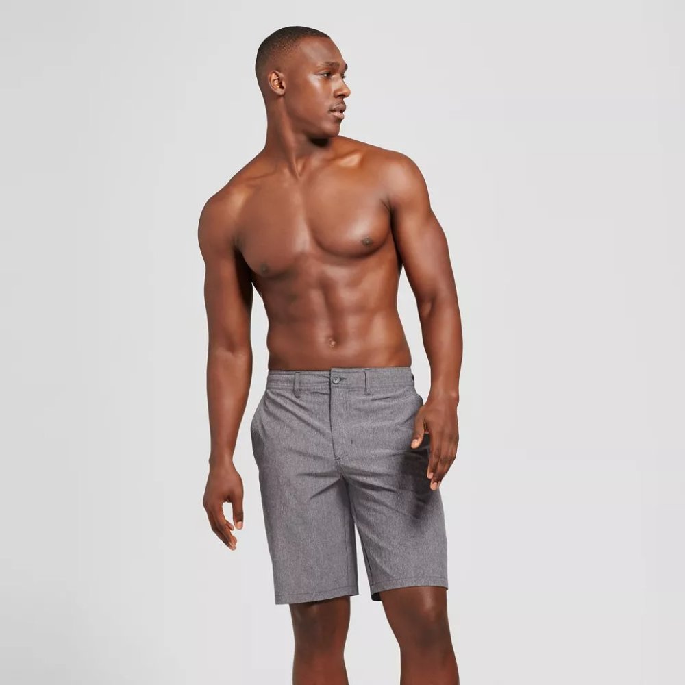 Goodfellow & Co Flat Front Shorts Men's 9' inseam Grey